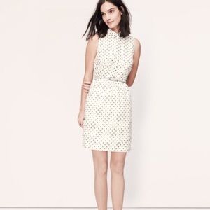 Loft Linen Sundress with polka dots!